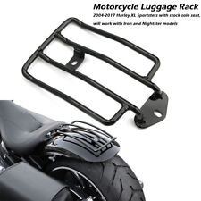 Motorrad Bike Tasche Gepäckträger Rack für Harley Sportster XL 883 1200 2004-17