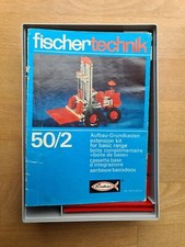 fischertechnik Grundkasten 50/2 vollständig in guten Zustand + Anleitung