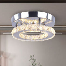 klassisch Kristall Kronleuchter Deckenlampe Deckenleuchte Lüster Ø16cm Flur Wohn