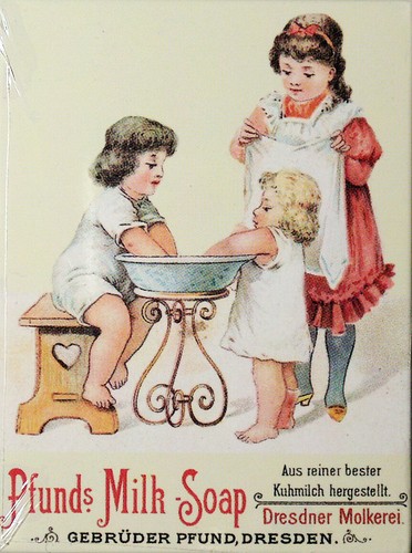 Magnetschild pfunds milk soap - pfunds,