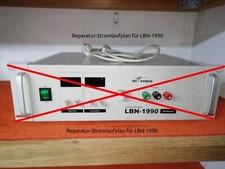 MRGN 900, MC Power, Labornetzgerät, LBN 1990, Stromlaufplan ,Reparatur