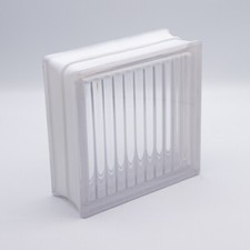 Fuchs Design Glasbausteine Parallel Klar 19x19x8cm - 5 Stück