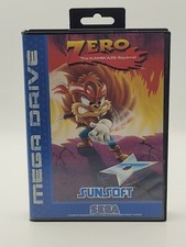 Zero the kamikaze Squirrel Sega Mega Drive MD Ohne Anleitung Sunsoft -Sehr Gut-