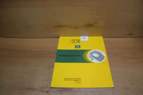John deere frontlader 540a - john,