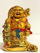 Goldener Happy Buddha mit