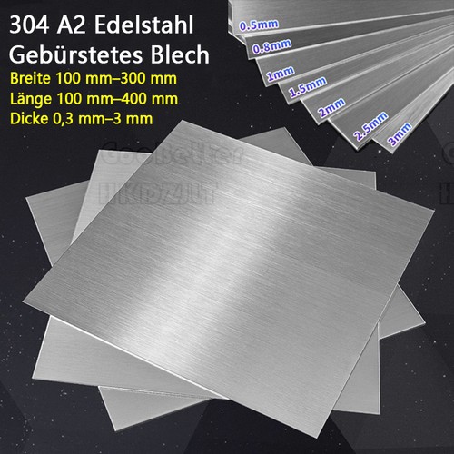 Edelstahlblech gebürstet 3 - edelstahlblech,