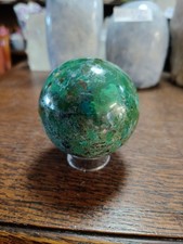 Chrysokoll Kugel 67mm, 404