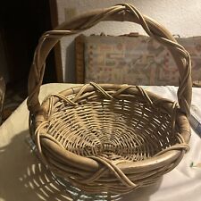 Alter massiver Weidenkorb mit Henkel,Korb, sehr stabil, Henkelkorb, Holz