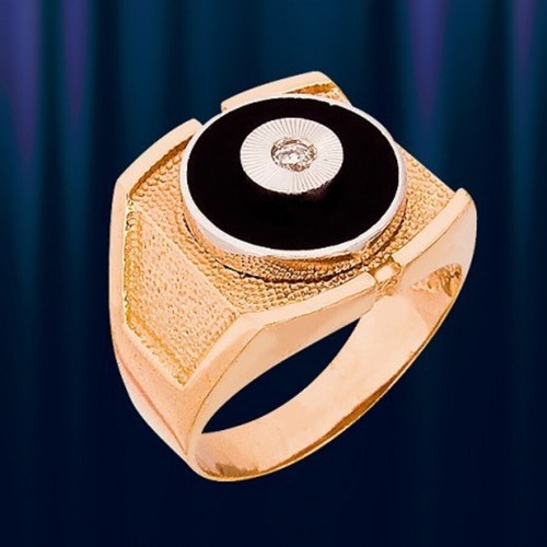 Rotgold rose gold 585 ring - rose,