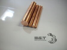 Kupfer Stab Vollstab Stange E-Cu ab Ø 3-40 mm, Ø + Länge wählbar
