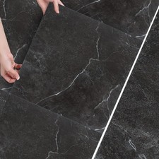 Schwarz marmor pvc - schwarz,
