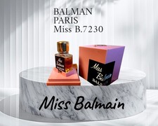 Vintage Miniatur Miss Balmain Paris Parfum 1 ml mit Box seltene Sammler-Miniatur