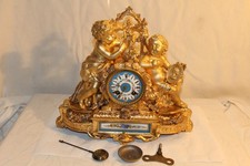 Antike französische Kaminuhr