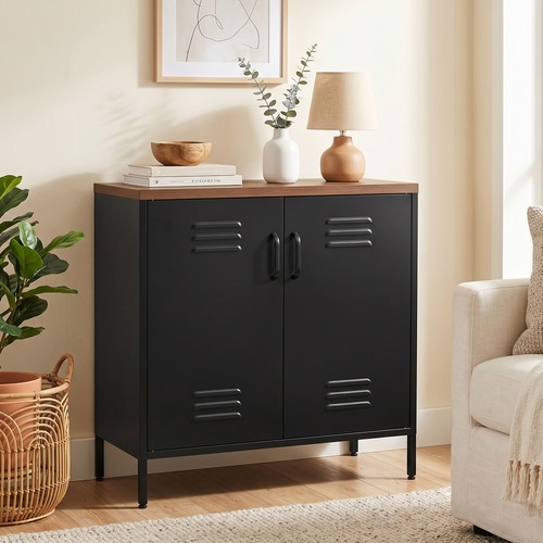 Homcom stahl kommode sideboard - homcom,