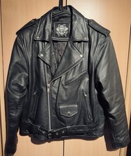 Hard Leather Stuff Lederjacke Rockabilly Herren | Gr. M