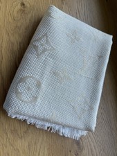 Louis Vuitton Neo Natte Monogram Tuch Beige/Creme NEU mit Rechnung