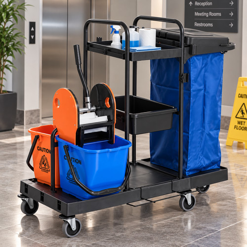 Putzwagen reinigungswagen - putzwagen,