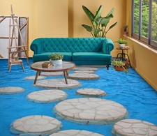 3D Stein See C7396 Fußboden