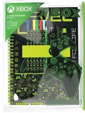 XBOX Briefpapier Set 12 Stück A4 Notizbuch Federmäppchen Stift Faserstifte Gamer Geschenk