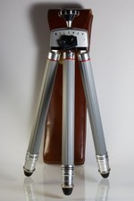 Bilora Stativ - Biloret 1017 (1955) - Vintege Dreibein Stativ mit Tasche