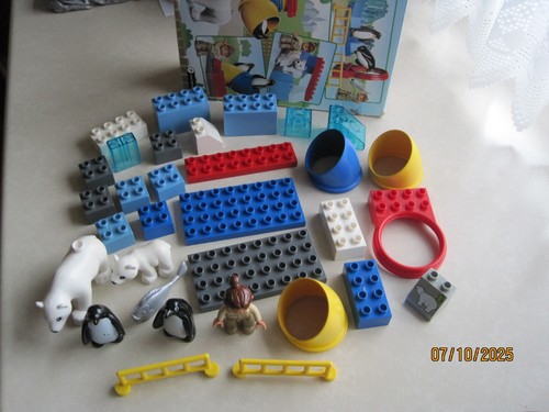 Lego duplo polartiergehege - lego, zoo