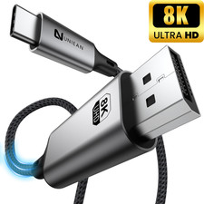 UHD USB-C DP-2.1-Kabel 8K@60Hz