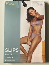 Damen 2 Slips Gr. M 40/42 Neu