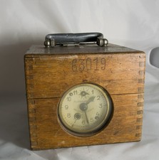 Alte Brieftaubenuhr -