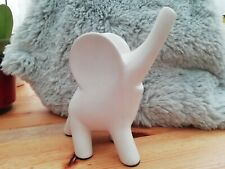 Dekorativer Keramik Elefant ? Weiß deko Wohnaccessoire 257