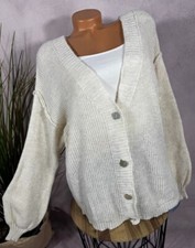 Oversize Strickjacke Mohairmix
