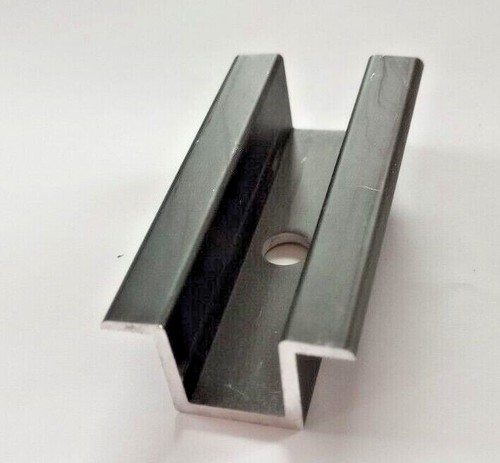 Mittel klemme schwarz - mittel, alu