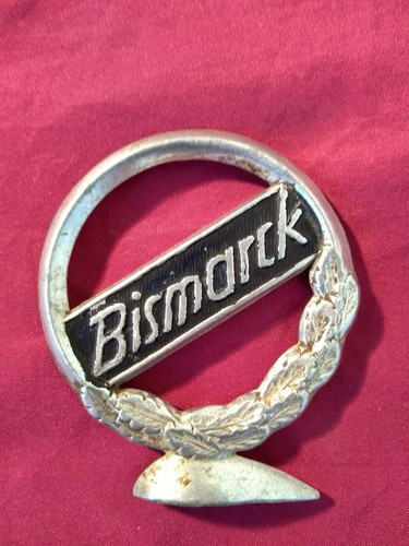 Fahrrademblem bismarck - fahrrademblem, "bismarck"