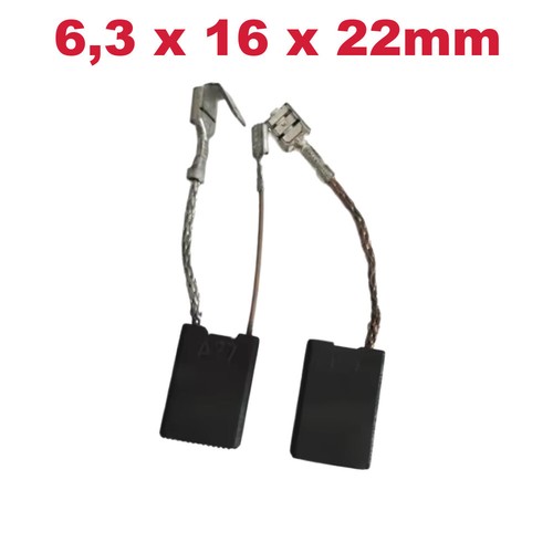 Motorkohlen 3x16x22mm - motorkohlen, 6,3x16x22mm