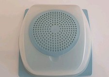 Tupperware Käsemax Junior quadratisch Blau Käseaufbewahrung Käsebehälter Tupper