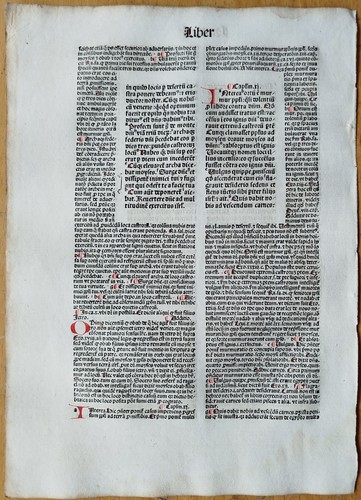 Numeri original inkunabel - -,