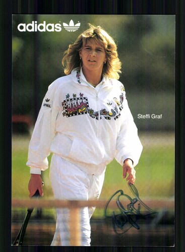 Steffi graf autogrammkarte - steffi,