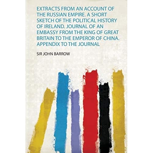Extracts from account of - from,