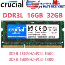 Crucial DDR3L 16GB 32GB