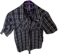 Jungen Hemd Ecko Unltd. USA - US Gr. XL/TG (176) Grau/Schwarz - Top Zustand