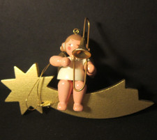 Erzgebirge Engel mit Posaune