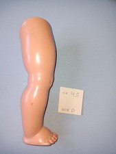 Schildkröt  Ersatzteile Puppenklinik , 1 Bein  rechts  Gr.45    #1025E