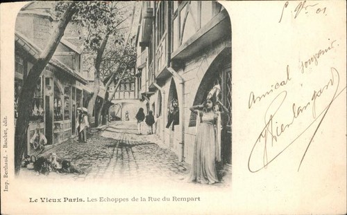 Paris echoppes rue - echoppes, de