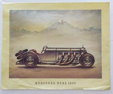 Mercedes-Benz 1933 -- poster -