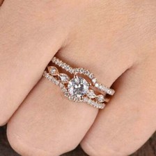 4 kt runder simulierter