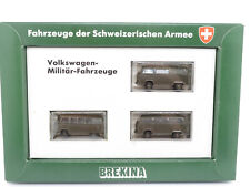 302HO A - Brekina 1/87 - Set VW Militärfahrzeuge Schweizerische Armee top in OVP