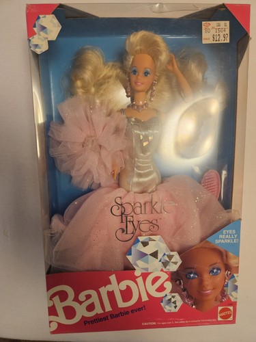 Barbie sparkle eyes mattel - barbie,