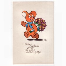 Künstler-AK Geburtstag, DDR /