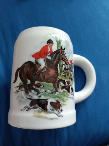 Bierkrug pferdemotiv jagd - pferdemotiv,,