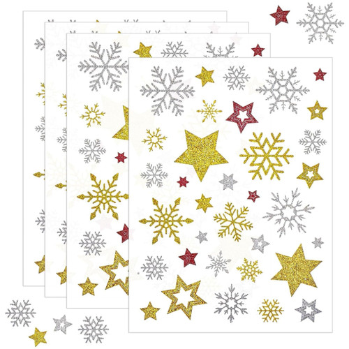Weihnachtssticker 264 stück - weihnachtssticker,