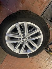 Winterreifen mit Original VW Alufelgen für Golf 7 zu Verkaufen. 205/55 R16 H XL